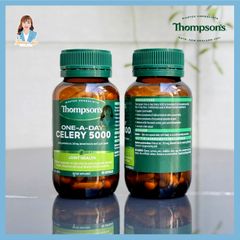 Viên uống giảm đau nhức khớp, giảm đau góut New Zealand Thompson’s One-A-Day Celery 5000mg 60 viên