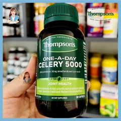 Viên uống giảm đau nhức khớp, giảm đau góut New Zealand Thompson’s One-A-Day Celery 5000mg 60 viên