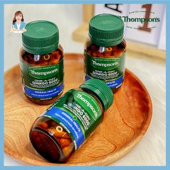 Viên uống bổ não, cải thiện trí nhớ và tập trung New Zealand Thompson’s One-A-Day Ginkgo 6000mg 60 viên