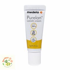 Kem Bôi Nứt Đầu Ti Medela Purelan Cho Mẹ Tăng Độ Đàn Hồi Tự Nhiên Tuýp 7g