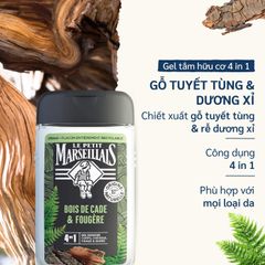 Sữa Tắm Nam 4 in 1 92% Thiên Nhiên Le Petit Marseillais Nhiều Mùi Hương 250ml