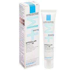 Kem dưỡng giảm mụn nhanh 8 giờ La Roche-Posay Effaclar Duo+M 15ml 