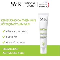 Kem dưỡng giảm mụn, ngừa thâm, kiểm soát dầu SVR Sebiaclear Active Gel 40ml
