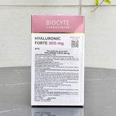 Viên Uống Nâng Cơ Ngăn Lão Hoá Da Biocyte Hyaluronic Forte 300 mg - Giải Pháp Làm Đẹp Đến Từ Pháp, 90 Viên