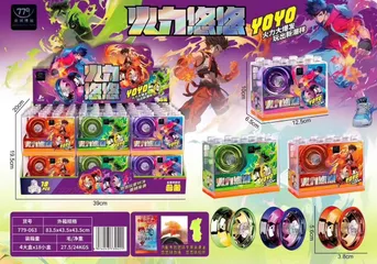 Yo-Yo 779-063 giao màu ngẫu nhiên, trò chơi rèn luyện sự khéo léo của đôi tay
