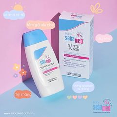 Sữa Tắm Gội Sebamed Cho Bé Dịu Nhẹ Toàn Thân pH5.5 - Không Cay Mắt, Giúp Bảo Vệ Da Mỏng Manh 200ml