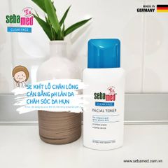 Nước Hoa Hồng Sebamed Clear Face 150ml - Toner Cân Bằng Da, Se Khít Lỗ Chân Lông pH5.5, Giúp Ngừa Mụn và Làm Sạch Da hiệu quả