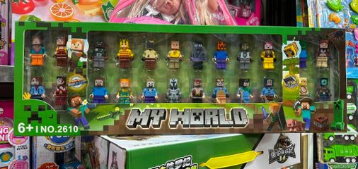 Mô hình nhân vật My World MineCraft 2610 2915 giao ngẫu nhiên