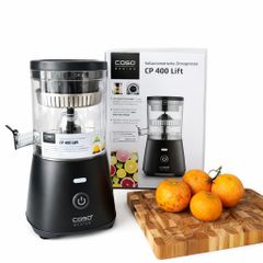 Máy vắt cam tự động Caso CP400 Lift 300W, tự nâng trục, ép kiệt nước, nội địa Đức