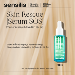 Tinh Chất Phục Hồi và Làm dịu da Sensilis Skin Rescue [Serum SOS] 30ml Thương Hiệu từ Tây Ban Nha