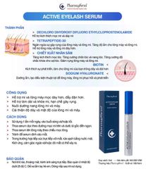 Pharmaform  Serum dưỡng dài mi Active Eyelash serum 5ml