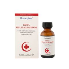 Pharmaform Exfol Multi-Acid Serum 30ml tẩy tế bào cũ  làm thông thoáng lỗ chân lông, làm da mịn màng hơn
