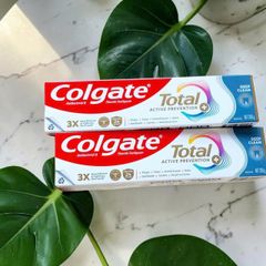 Kem đánh răng Colgate Total Active Prevention Deep Clean 200g từ Úc sạch sâu thơm miệng dễ chịu lâu dài