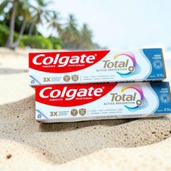 Kem đánh răng Colgate Total Active Prevention Deep Clean 200g Úc tiện lợi chăm sóc răng miệng mỗi ngày