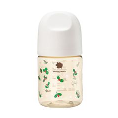 Bình sữa Green Finger Bebegrow PPSU Hàn Quốc size 160ml hoạ tiết và trơn