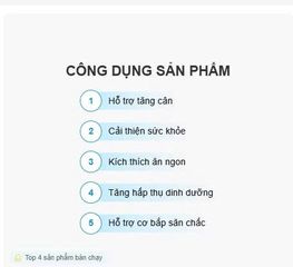 Viên uống hỗ trợ tăng cân Vitamin TP Thái Lan - Sản phẩm tăng cường sức khỏe, kích thích appetite và hấp thu dinh dưỡng hiệu quả cho mọi đối tượng