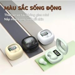 Tai Nghe Bluetooth Y19 Siêu Bé , Âm Thanh HiFi Nổi , Có Micro Đàm Thoại , Hiện Thị Màn Hình Kỹ Thuật 748515