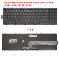 Bàn phím laptop Dell Vostro 15-3568 có đèn LED - Phụ kiện đa năng cho máy tính xách tay Dell 5100 3568