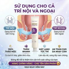 Kem Bôi Trĩ Kreain Nature Soothing Cooling - Kem Trĩ Thảo Dược Giảm Sưng Rát, Mát Lạnh, Dịu Nhẹ Vùng Hậu Môn 20g