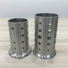Ống đũa inox tròn có đế hoặc không đế (TH544)