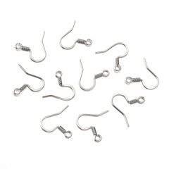 5 Cặp Móc Bông Tai Móc Câu Inox Thép Không Gỉ Cao Cấp Làm Trang Sức Handmade DIY