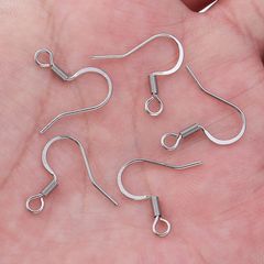 5 Cặp Móc Bông Tai Móc Câu Inox Thép Không Gỉ Cao Cấp Làm Trang Sức Handmade DIY
