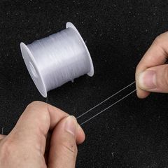 Cước Trong Suốt Không Co Giãn 0.3mm Dùng Xâu Vòng Làm Trang Sức Handmade DIY