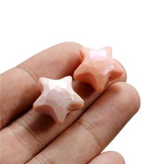 Gói 4 Hạt Cườm Hình Ngôi Sao Nhiều Màu Sắc Dùng Xâu Vòng Làm Trang Sức Thủ Công DIY