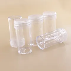 HỘP NHỰA PP trong suốt đáy tròn đựng hạt cườm, đá thủ công DIY tiện lợi