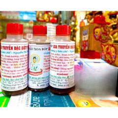Dầu Xoa Bóp Xương Khớp Gia Truyền Phật Quan Âm - Chai 100ml, date mới Dầu Nóng Xoa Bóp