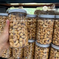 500gr Hạt Điều Rang Nguyên Vị CAOFOOD Giòn Béo Tự Nhiên Không Muối Không Đường Ăn Kiêng Healthy