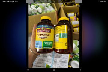 Viên uống Magnesium Extra Strength Nature Made 180 viên của Mỹ 748722