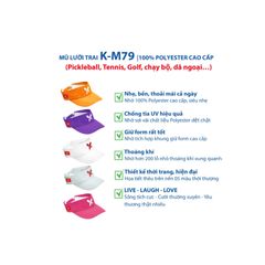 MŨ LƯỠI TRAI - NỮ VÀ NAM CAO CẤP (TH556)