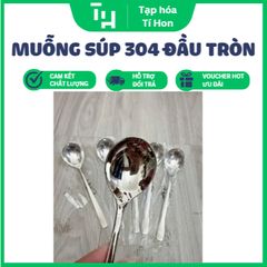 Muỗng súp 304 đầu tròn (TH562)
