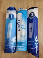 Combo 3 Lõi Lọc Nước Chính Hãng 123 Karofi - Tương thích với Máy Ss-038, OP1310, P95, U95, OH239, X39