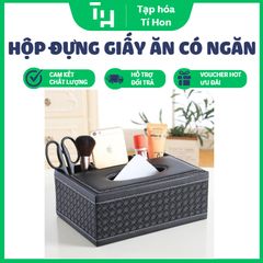 Hộp đựng giấy ăn, loại để bàn, dùng trong gia đình (TH568)