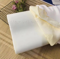 Gối Cao Su Non Cao Cấp – Gối Ngủ Chống Mỏi Cổ, Thấm Hút Tốt, Phù Hợp Mọi Tư Thế
