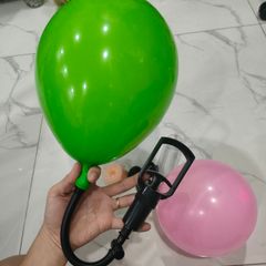 Bộ ống bơm hút bóng bay tiện lợi giúp tăng kích thước bóng bay, thổi phồng , làm giãn nở
