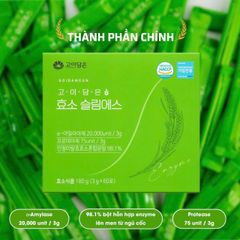 Bột giảm cân thon gọn dáng hỗ trợ tiêu hoá Enzyme Goidameun 60 gói
