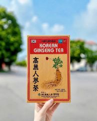 TRÀ SÂM & TRÀ LINH CHI HÀN QUỐC – THƠM NGON, TIỆN LỢI, DỄ UỐNG
