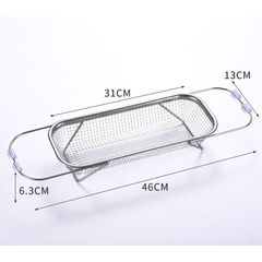 RỔ INOX GÁC BỒN RỬA CHÉN (TH584)