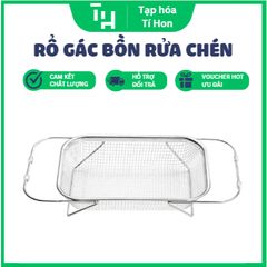 RỔ INOX GÁC BỒN RỬA CHÉN (TH584)