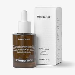Transparent Lab Super C serum thế hệ mới từ Tây Ban Nha – giải pháp giúp làn da sáng khỏe, giảm rõ rệt các dấu hiệu lão hóa.