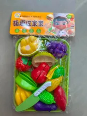 Bộ Chơi Đồ Hàng Cắt Hoa Quả 5431-26 Món Đồ Chơi Đa Dạng Phát Triển Kỹ Năng Vận Động Và Tư Duy Cho Trẻ Em Và Người Lớn