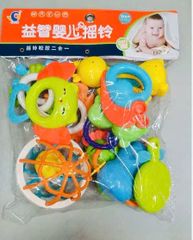 Bộ đồ chơi xúc xắc cho trẻ sơ sinh 566 với thiết kế màu sắc bắt mắt phù hợp cho bé, GIAO MẪU NGẪU NHIÊN