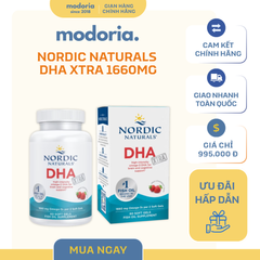 [modoria.] Viên Dầu cá Nordic Naturals DHA Xtra Omega-3 1660mg 60 viên - Mỹ 