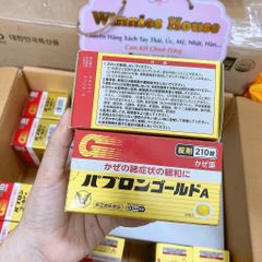 Viên Uống Cảm Cúm Taisho Pabron Gold 210 Viên