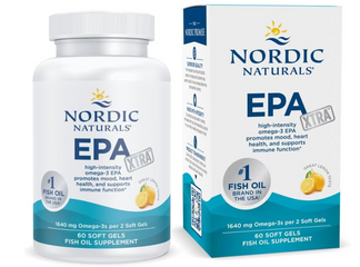 Viên uống Hỗ trợ tim mạch, tâm trạng, miễn dịch cao với EPA XTRA 1640mg Omega-3 của Nordic Naturals 60 viên - Mỹ - MẸ SÓC