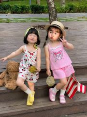 Set bộ hai dây micky kuromi cute đáng yêu xinh xắn mát mẻ mùa hè dễ thương cho trẻ em bé gái