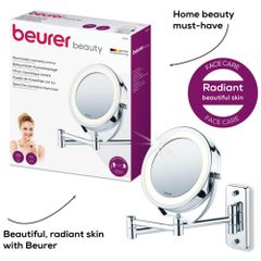 GƯƠNG TRANG ĐIỂM 2 MẶT KÈM ĐÈN LED BEURER BS59